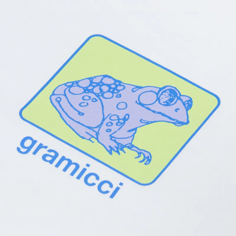 Gramicci Toad T Shirt White-2