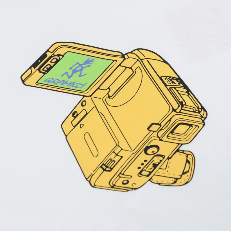 Gramicci Camcorder T Shirt White-2