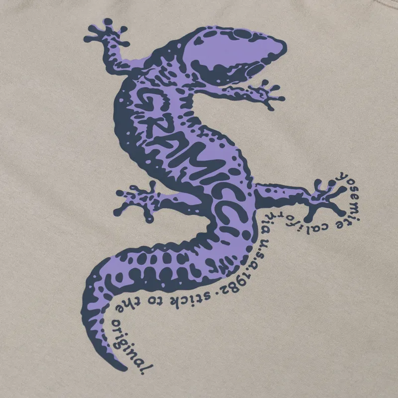 Gramicci Gecko T Shirt Beige-4