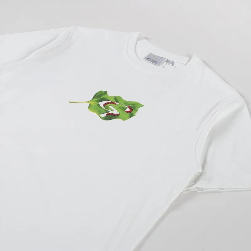Gramicci Leaf T Shirt Vintage White-1