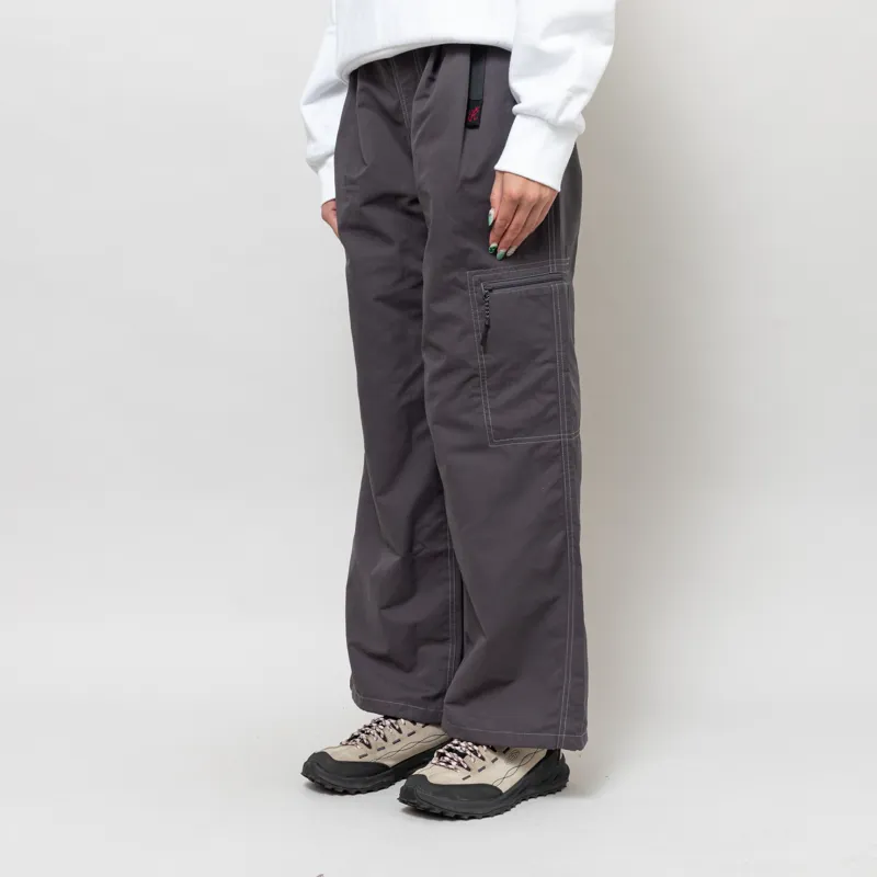 Gramicci Womens Salem Cargo Pants Charcoal-1