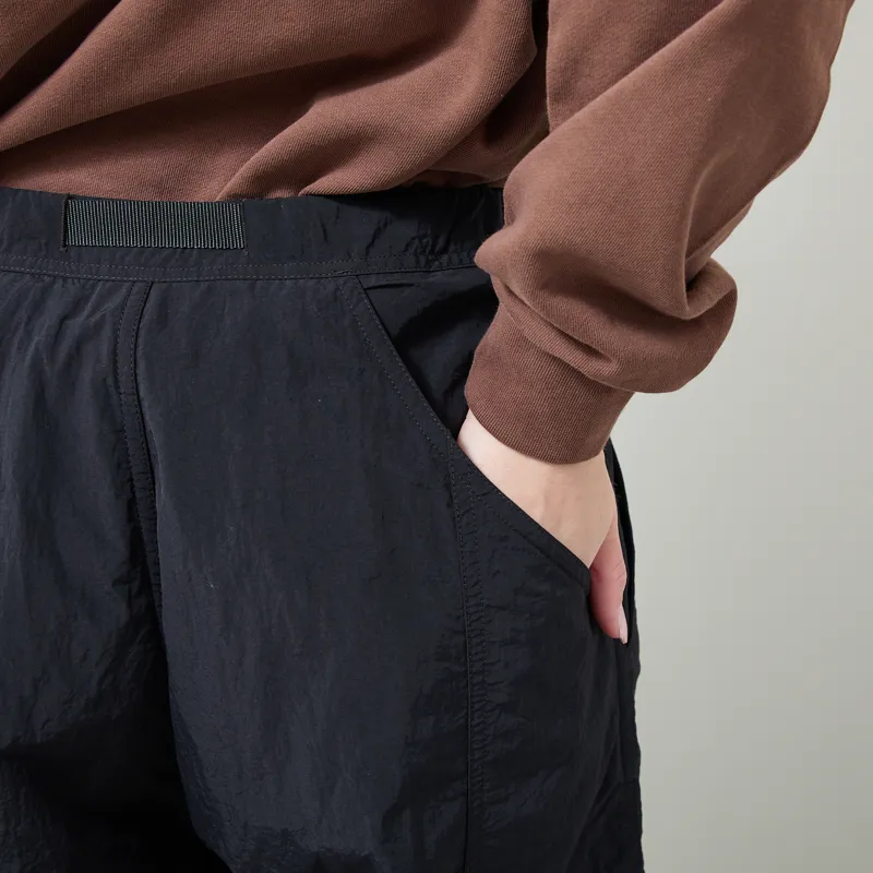 Gramicci Womens Nylon Loose Balloon Pants Black-9
