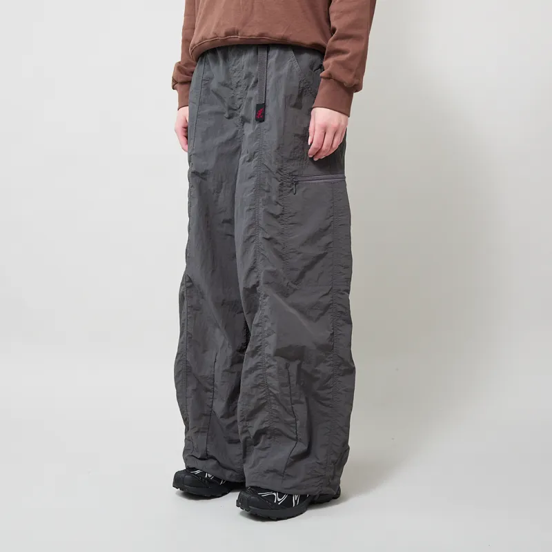 Gramicci Womens Nylon Loose Balloon Pants Carbon
