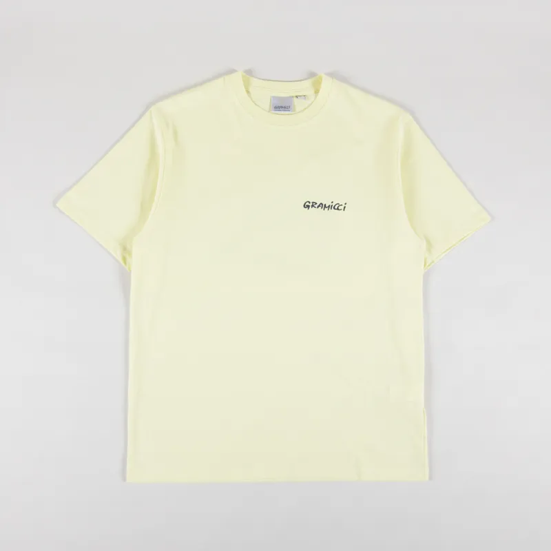 Gramicci Snail T Shirt Lemon-1