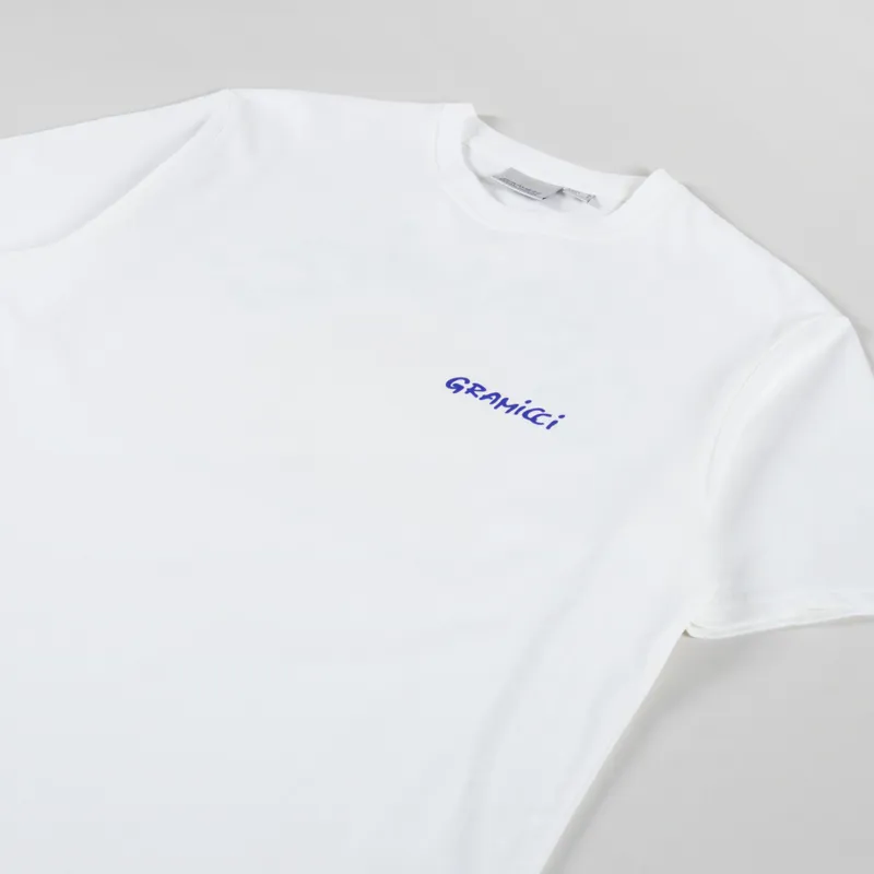 Gramicci Snail T Shirt White-3