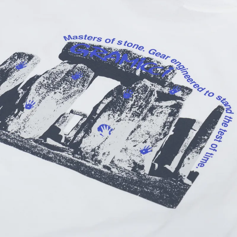 Gramicci Stonehenge T Shirt White-4