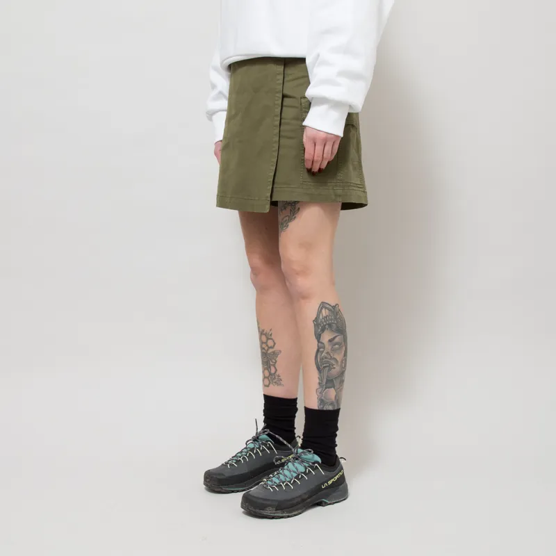 Gramicci Womens G-Skort Olive-1