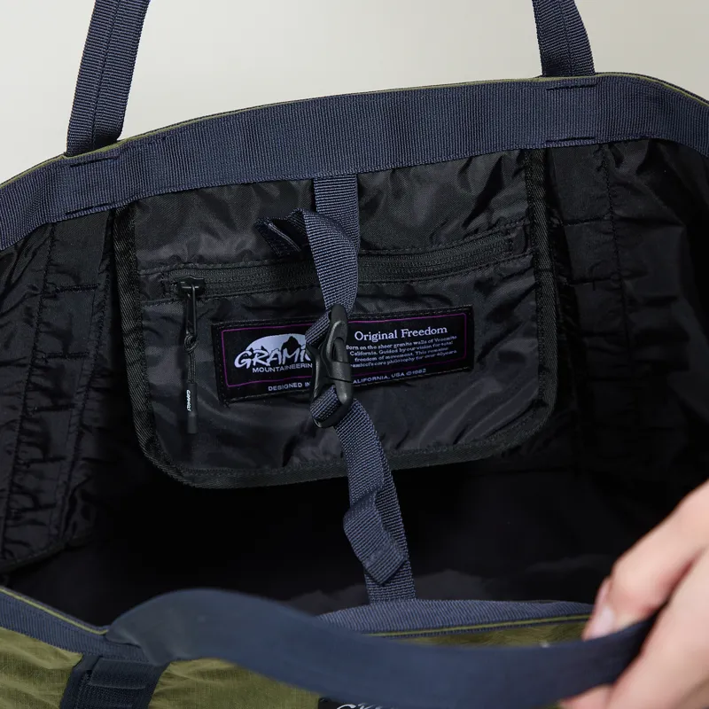 Gramicci Womens CORDURA Climbing Tote Olive-9