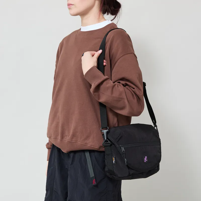 Gramicci Womens CORDURA Multi Side Bag Black-1