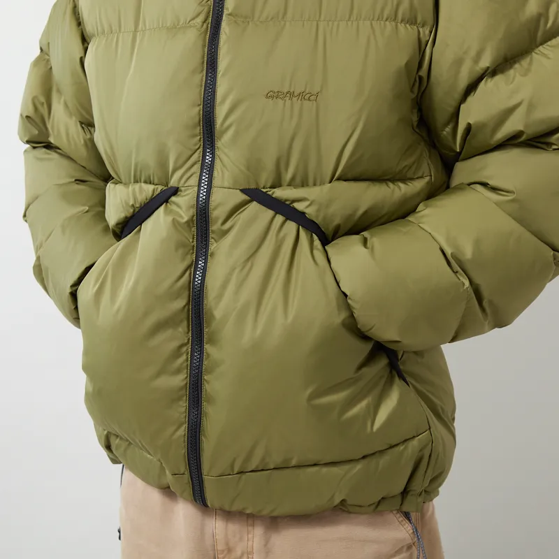 Gramicci Coldfront Down Jacket Olive-7