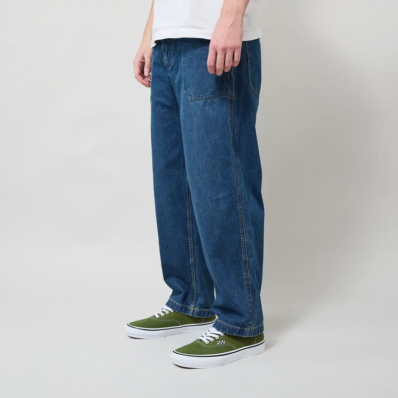 Gramicci Denim Fatigue Pants Stone-1