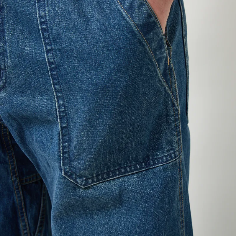 Gramicci Denim Fatigue Pants Stone-5