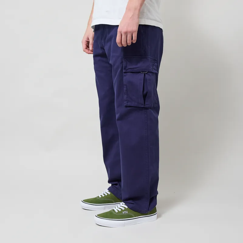 Gramicci Herringbone Cargo Pants Navy-1