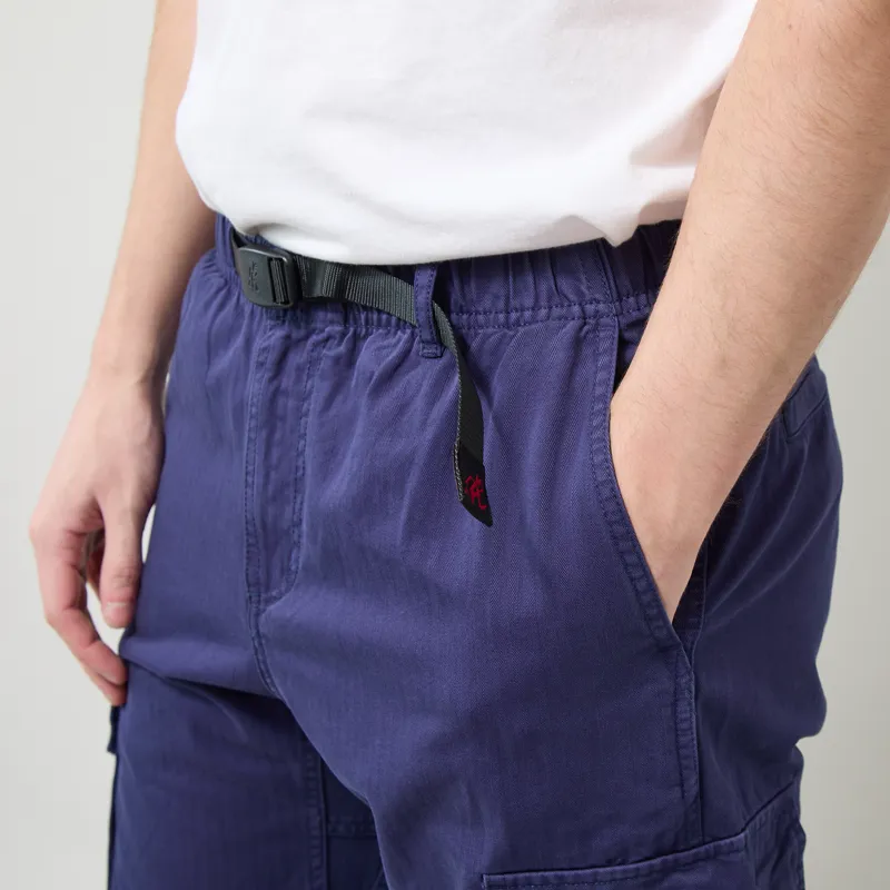 Gramicci Herringbone Cargo Pants Navy-4