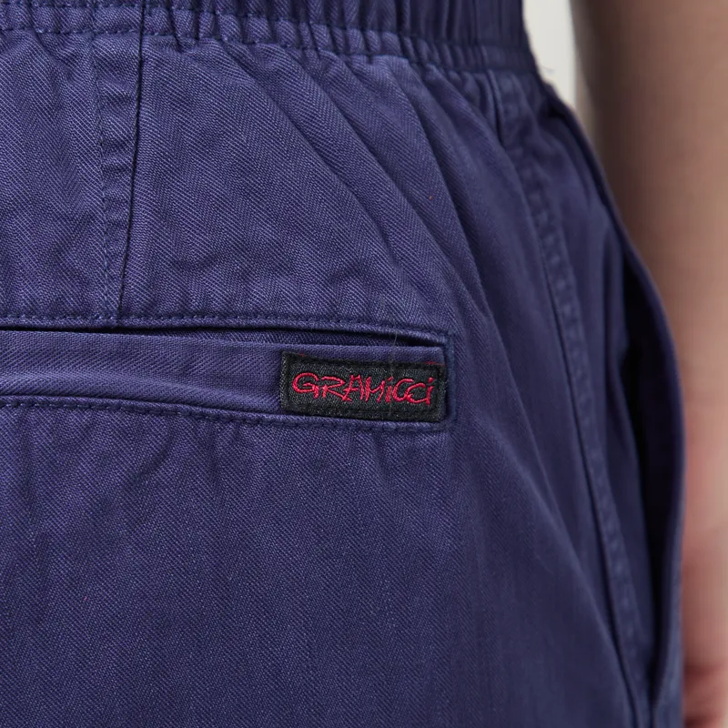 Gramicci Herringbone Cargo Pants Navy-10