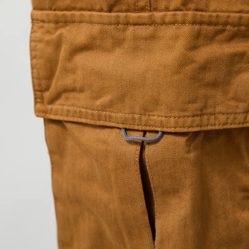 Gramicci Herringbone Cargo Pants Umber-7
