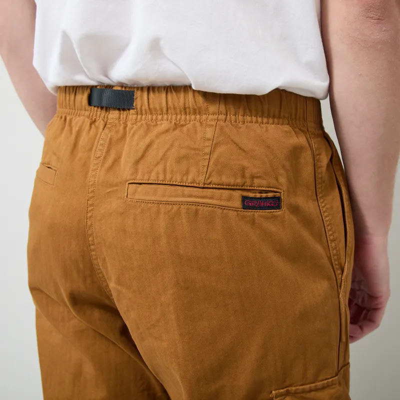 Gramicci Herringbone Cargo Pants Umber-9