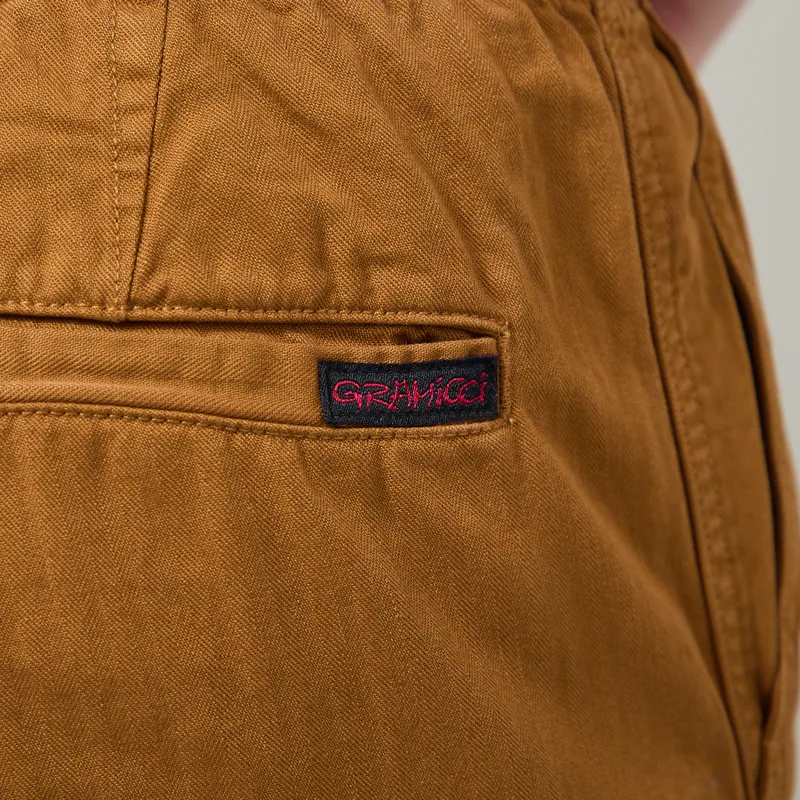 Gramicci Herringbone Cargo Pants Umber-10