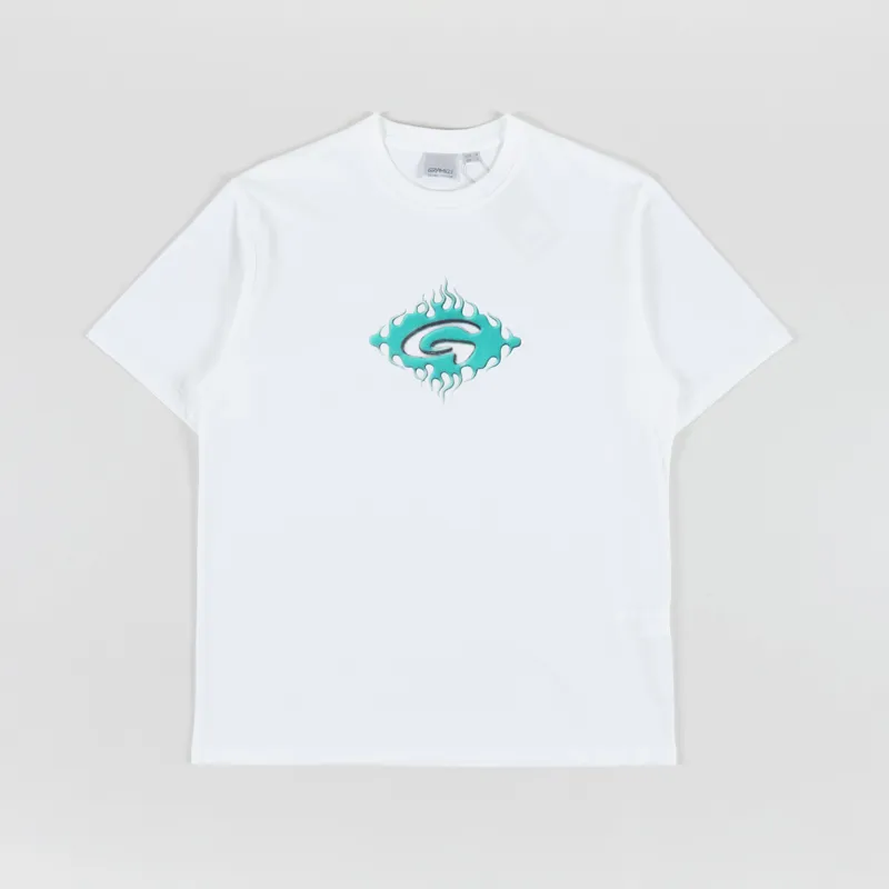 Gramicci Flames T Shirt White