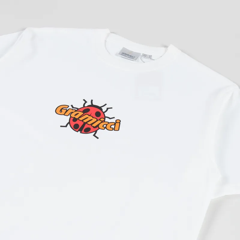 Gramicci Ladybug T Shirt White-1