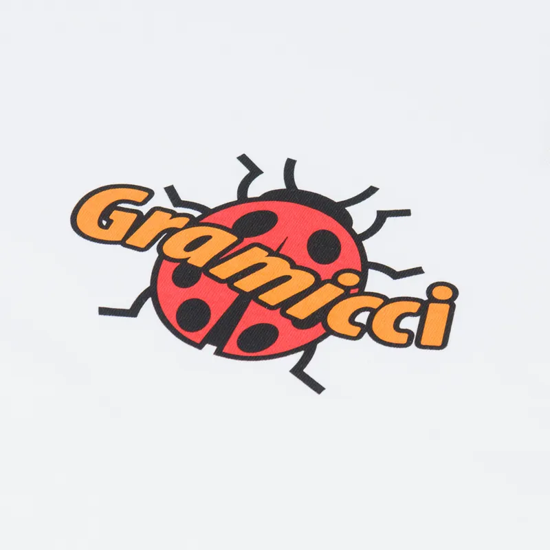 Gramicci Ladybug T Shirt White-2