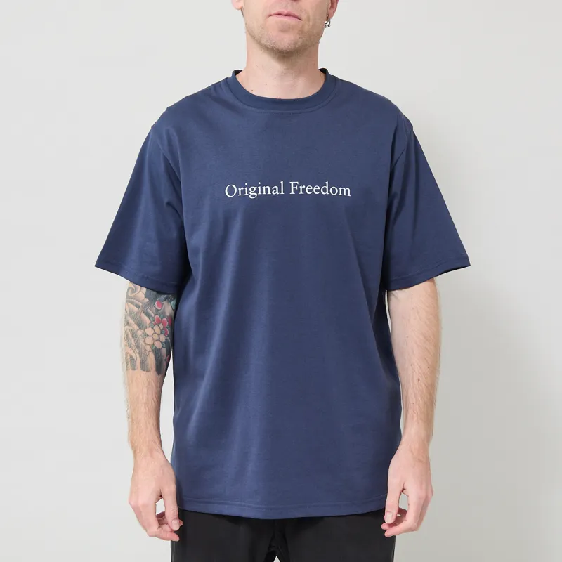Gramicci Vase T Shirt Navy-2