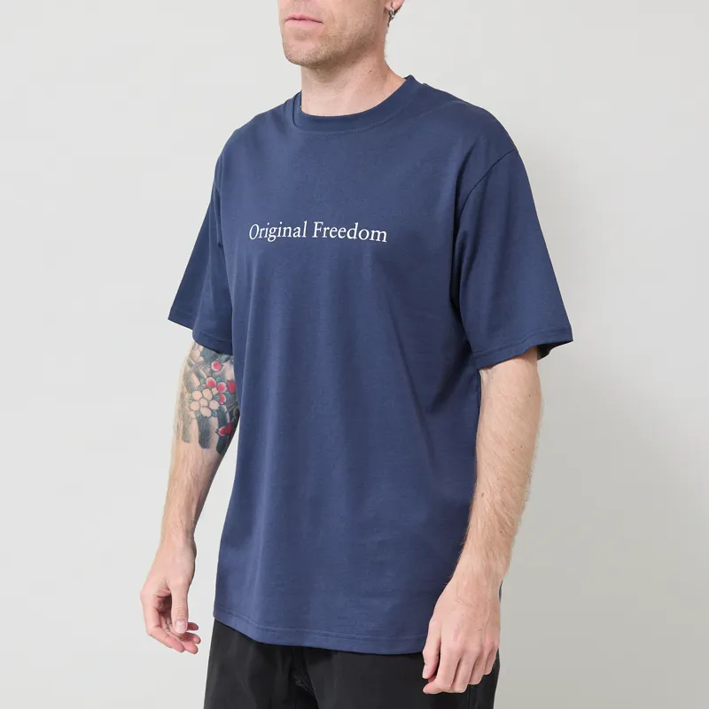 Gramicci Vase T Shirt Navy-1