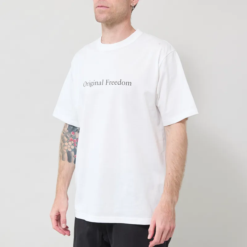 Gramicci Vase T Shirt White-1