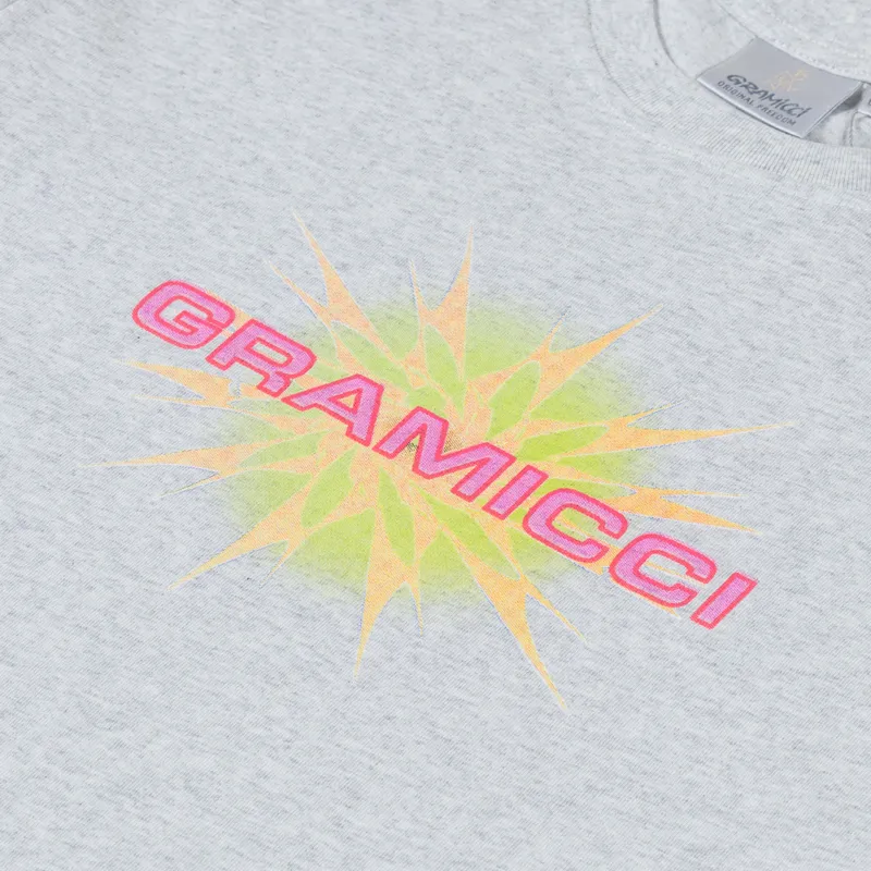 Gramicci Starburst T Shirt Ash Heather-2