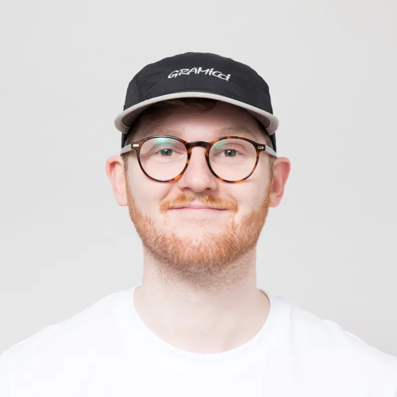 Gramicci Nylon Cap Black-1