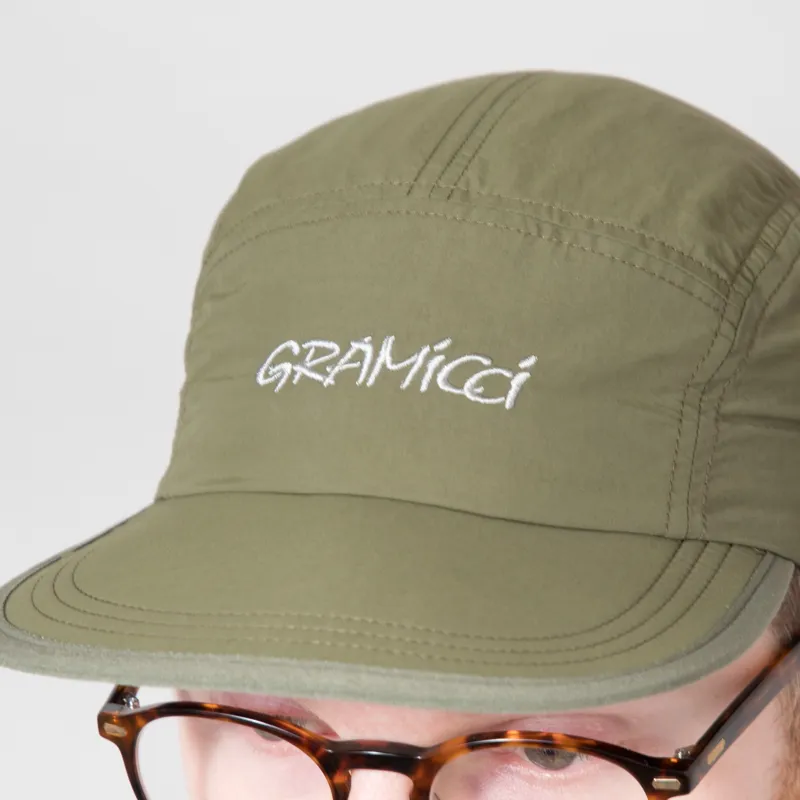 Gramicci Nylon Cap Olive-3