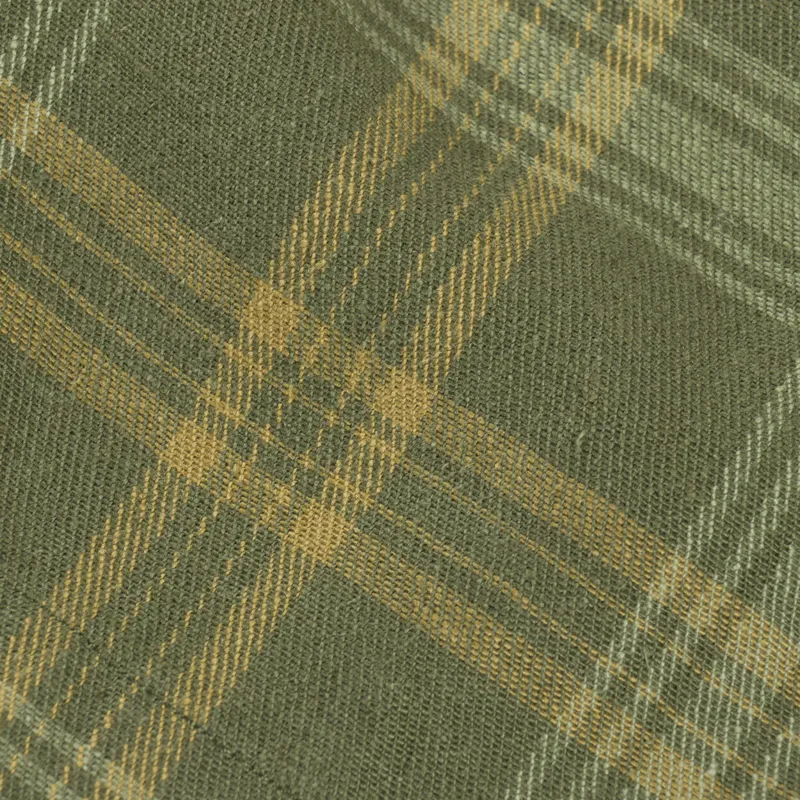 Gramicci Hemp G-Shorts Plaid Green-6