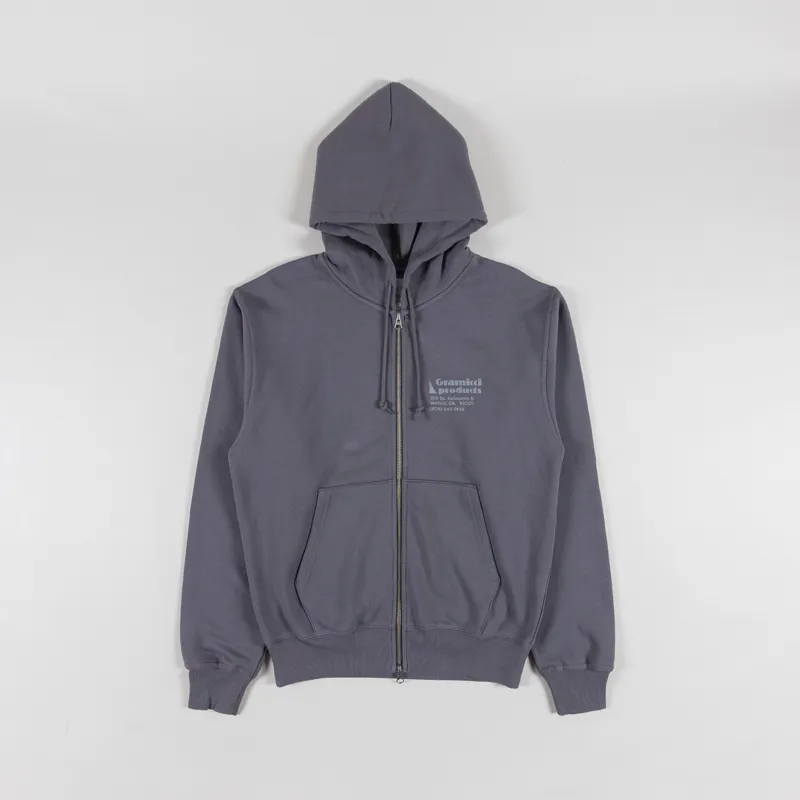 Gramicci G-Sail Zip Hooded Sweatshirt Charcoal-1