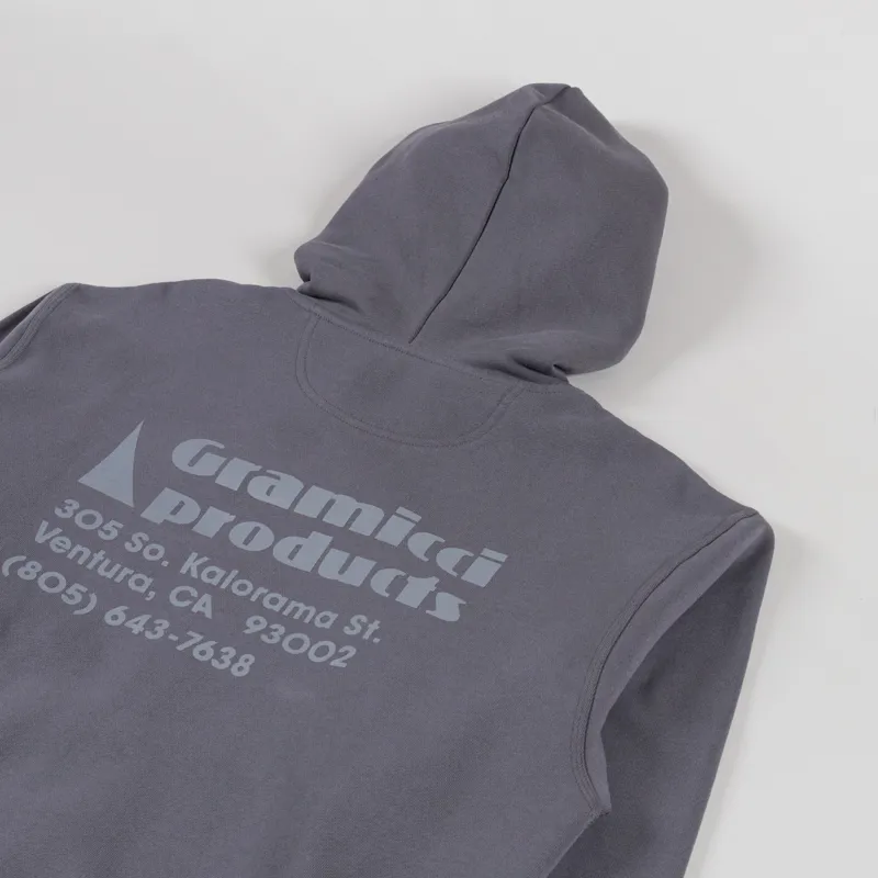 Gramicci G-Sail Zip Hooded Sweatshirt Charcoal-2