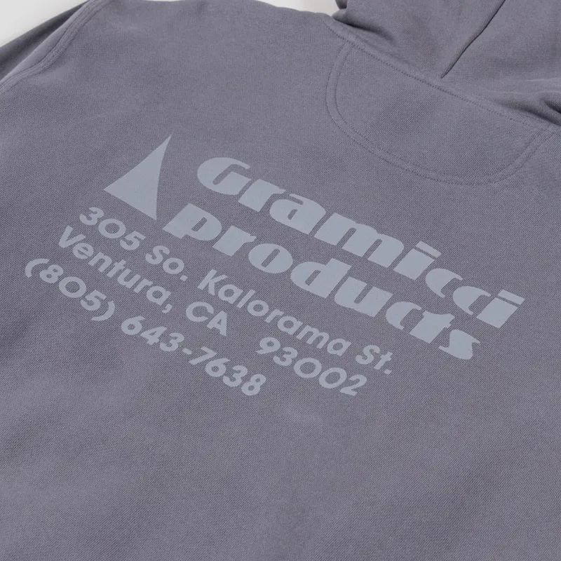 Gramicci G-Sail Zip Hooded Sweatshirt Charcoal-4