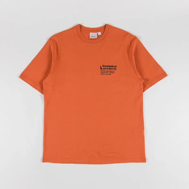 Gramicci G-Sail T Shirt Orange-1