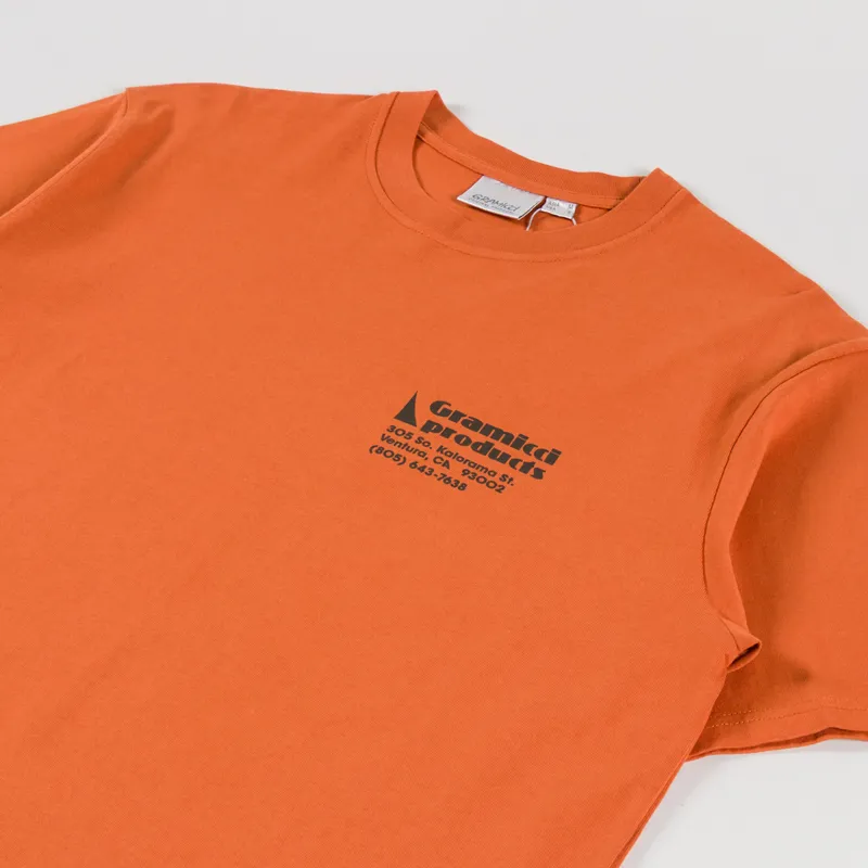 Gramicci G-Sail T Shirt Orange-3