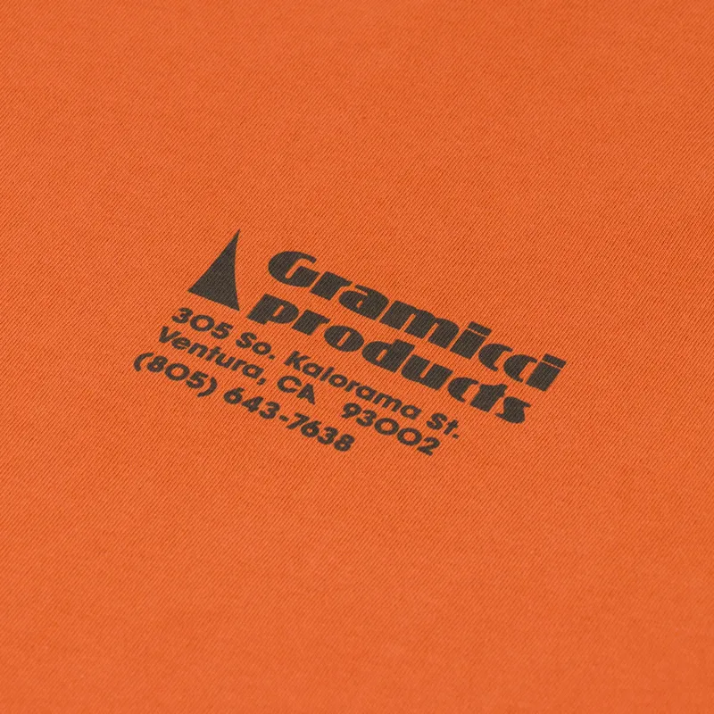 Gramicci G-Sail T Shirt Orange-5