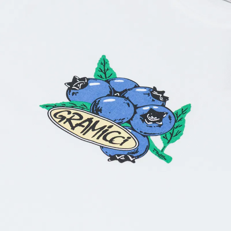 Gramicci Blueberry T Shirt White-2