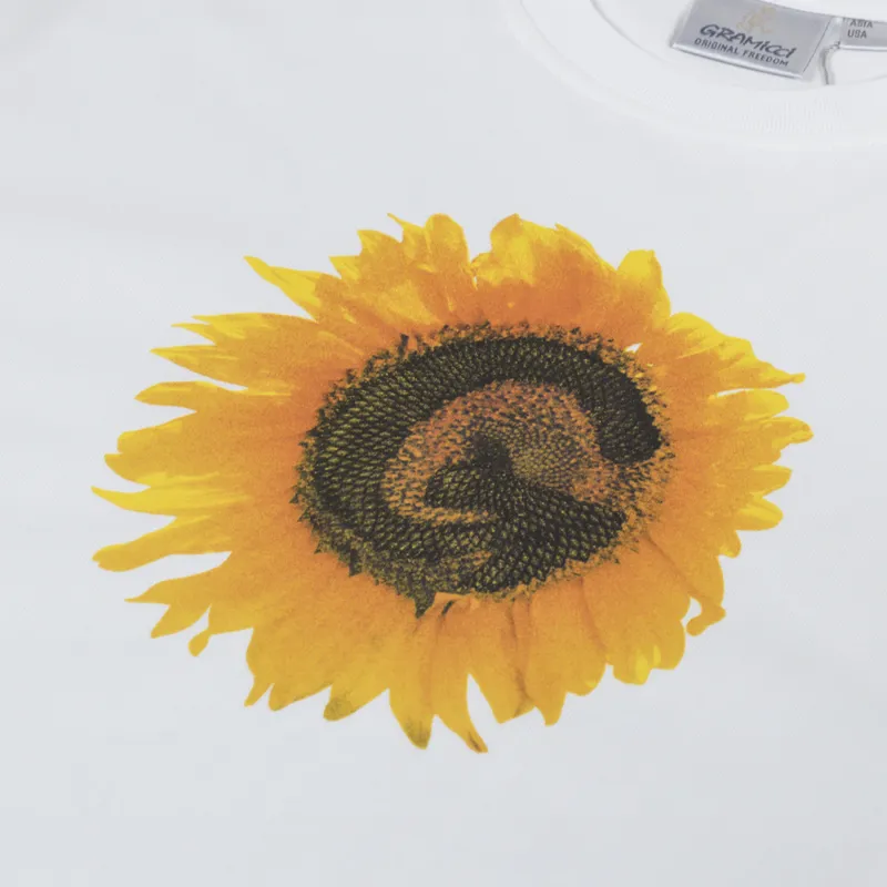 Gramicci G-Flower T Shirt White-2