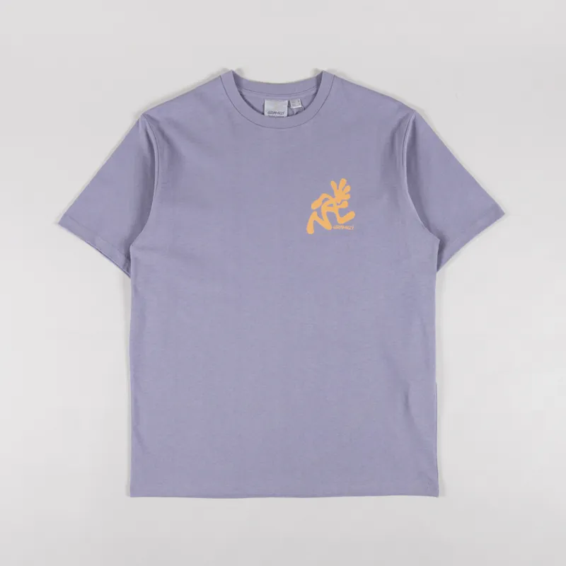 Gramicci Running Man T Shirt Lavender-1