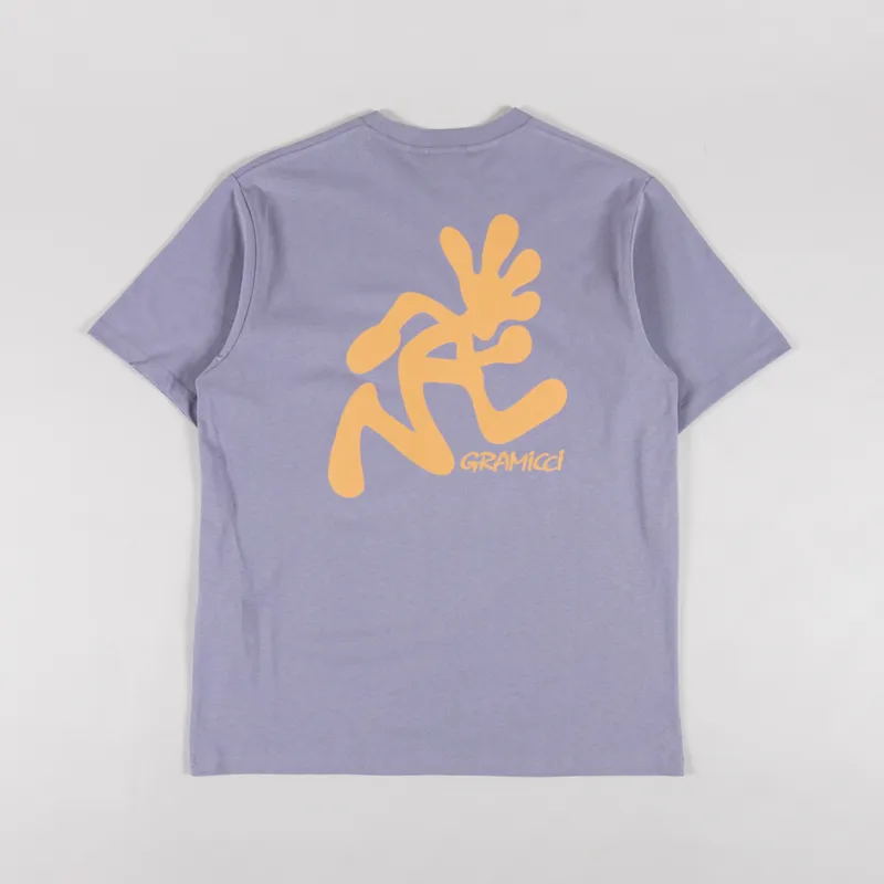 Gramicci Running Man T Shirt Lavender
