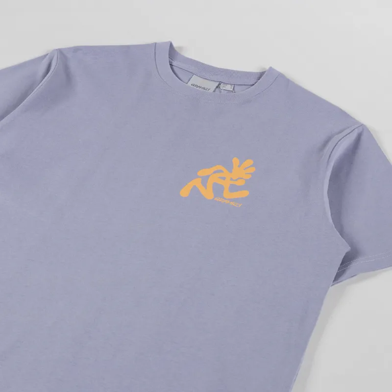 Gramicci Running Man T Shirt Lavender-3