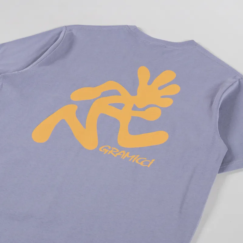 Gramicci Running Man T Shirt Lavender-2