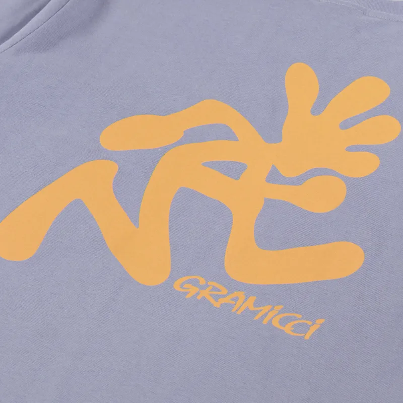 Gramicci Running Man T Shirt Lavender-4
