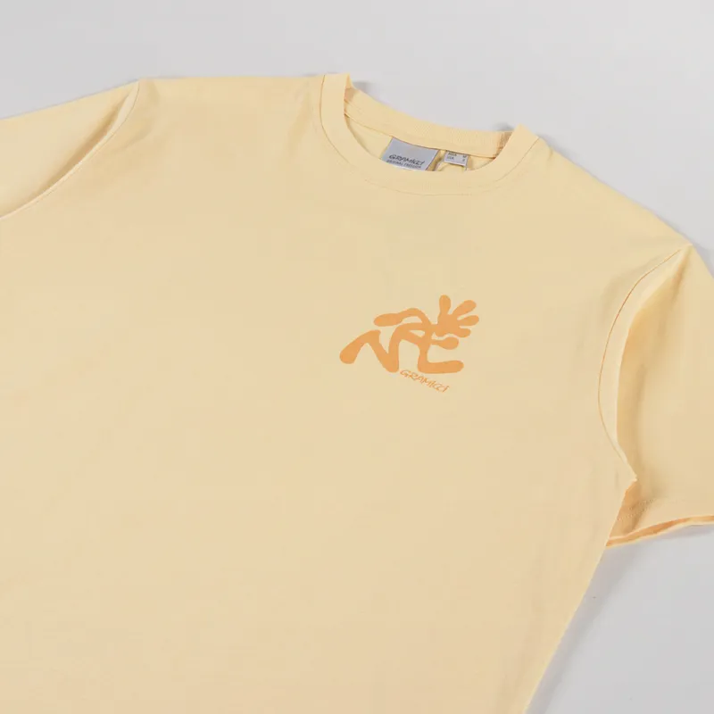 Gramicci Running Man T Shirt Mango-3