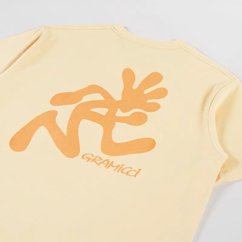 Gramicci Running Man T Shirt Mango-2