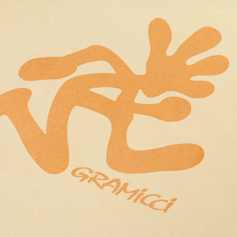 Gramicci Running Man T Shirt Mango-4