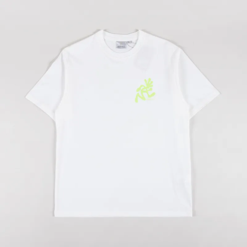 Gramicci Running Man T Shirt White-1