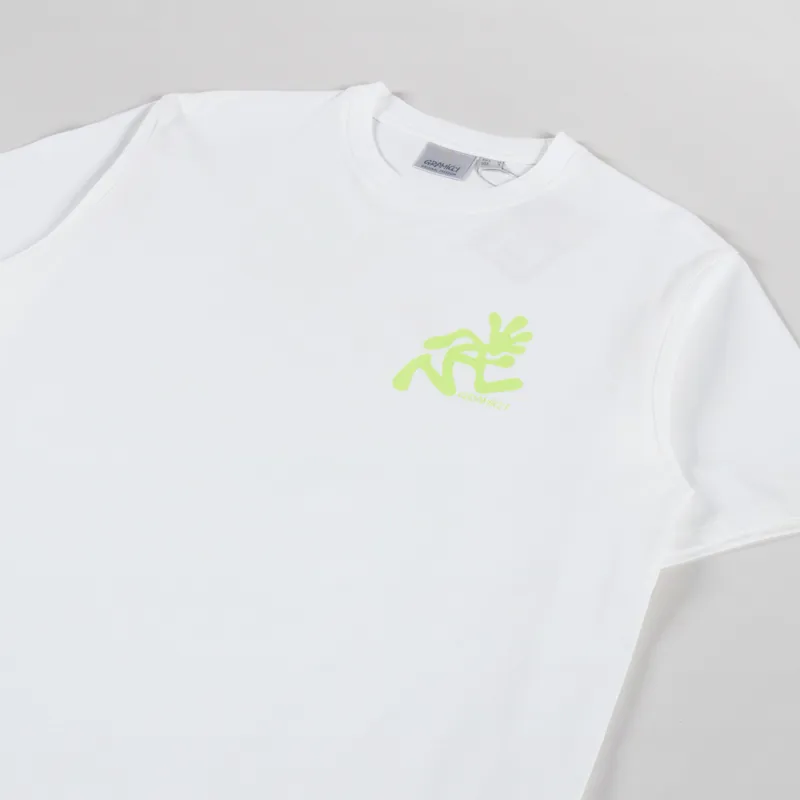 Gramicci Running Man T Shirt White-3